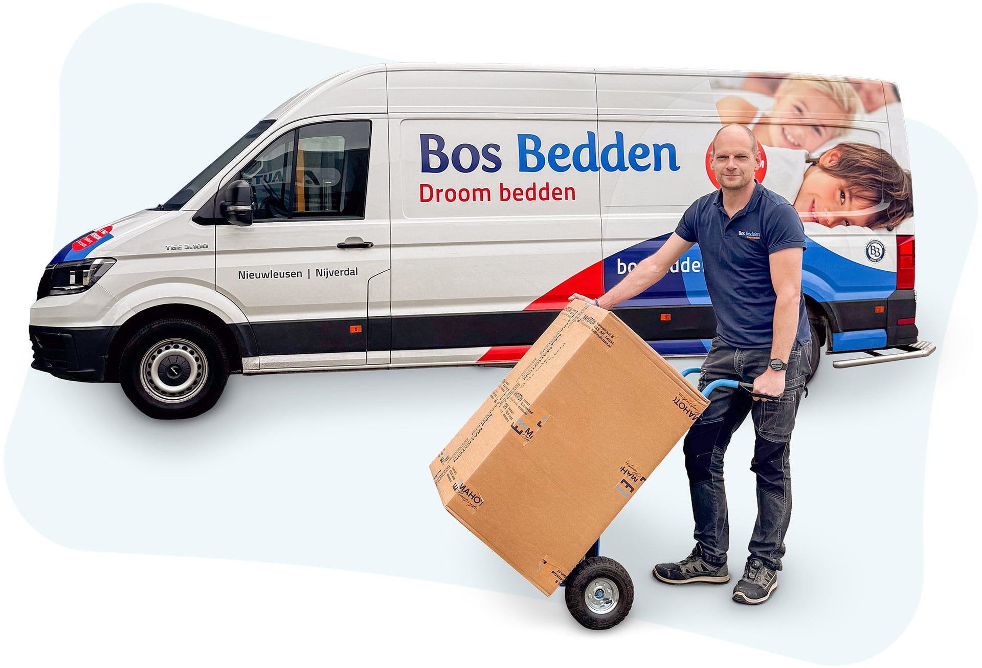 Erik-Jan Bos Bedden bezorger