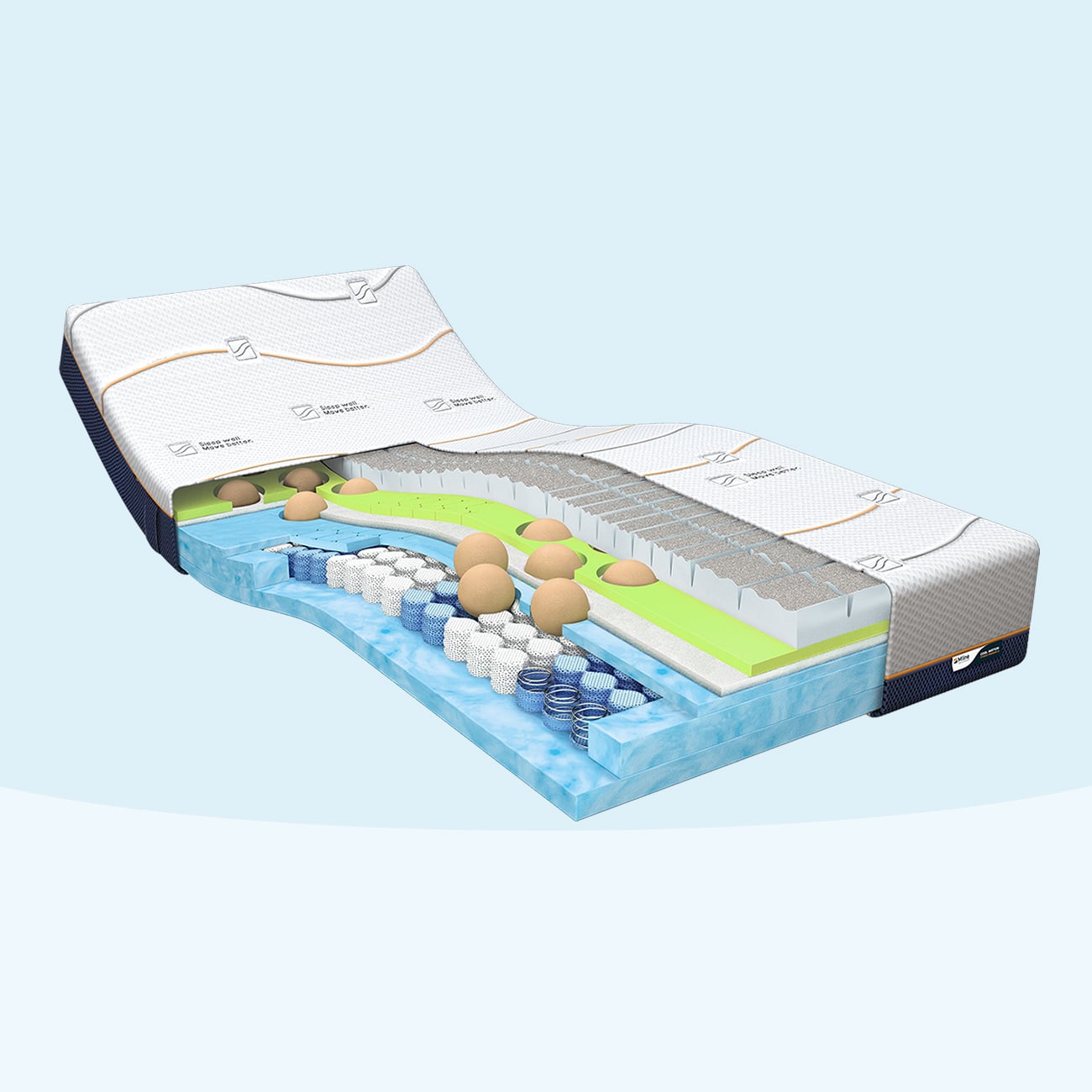Mline Cool Motion 8 matras