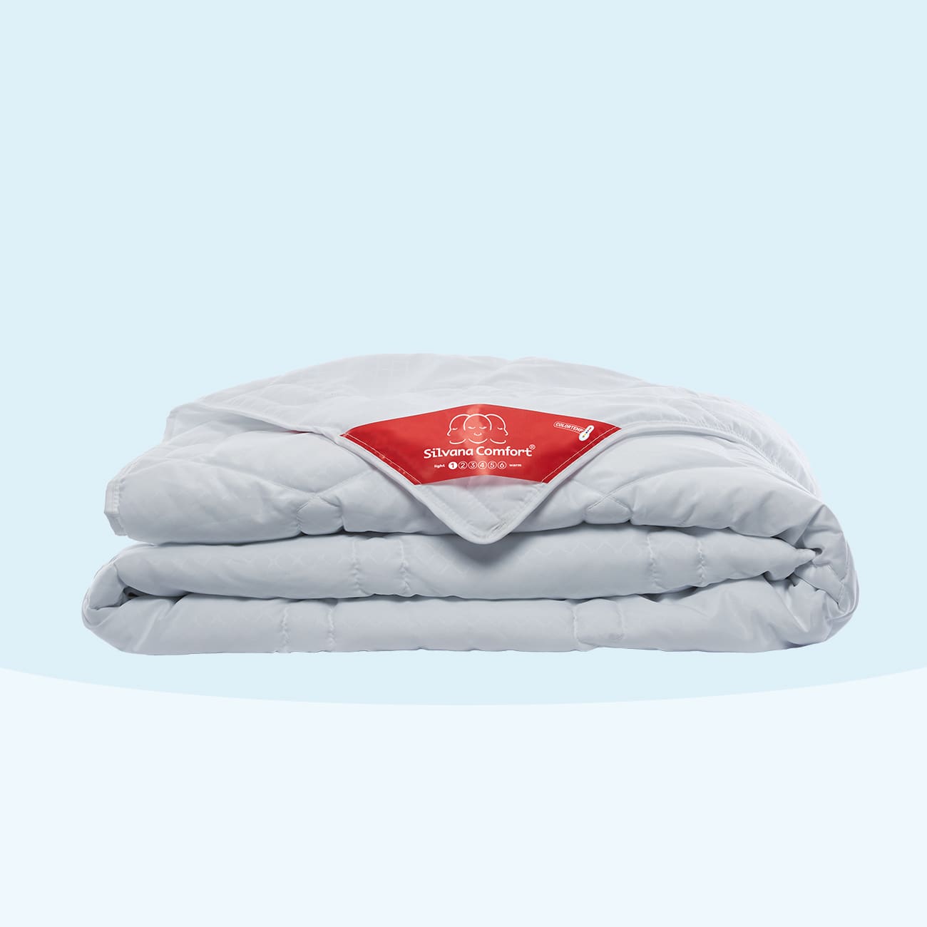 Silvana Colortemp dekbed rood