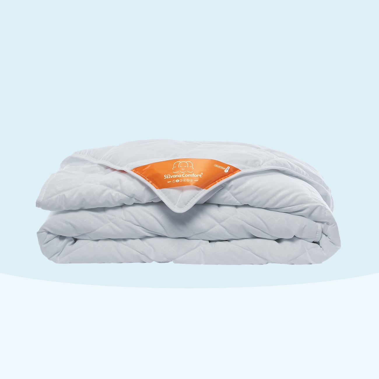 Silvana Colortemp dekbed oranje