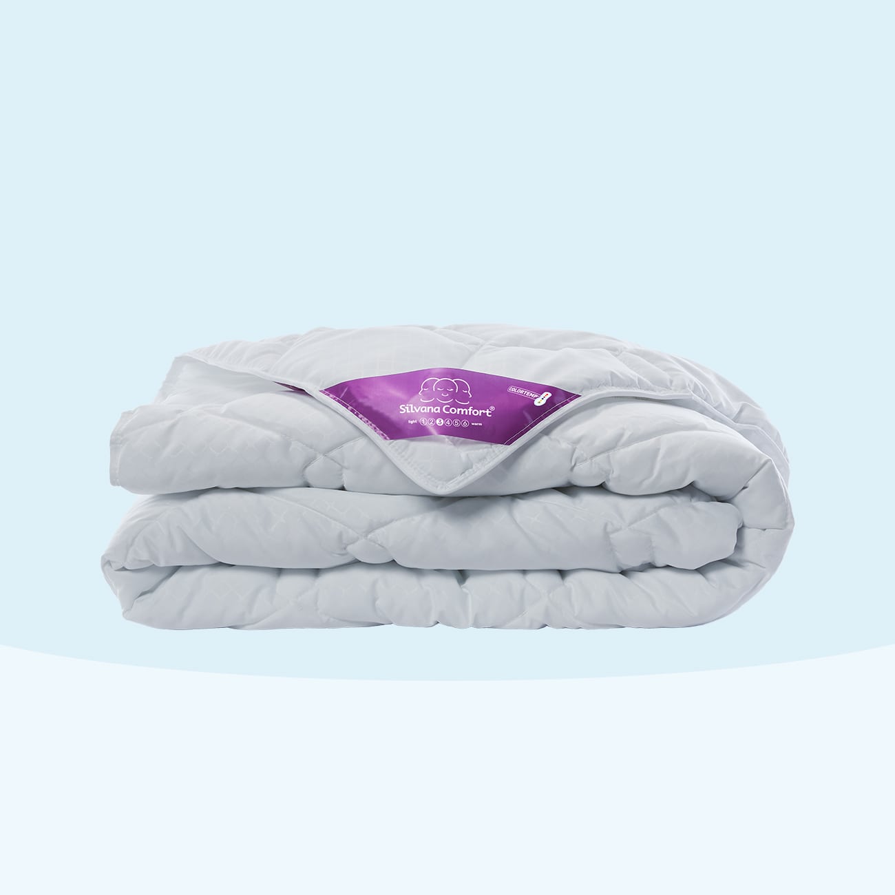 Silvana Colortemp dekbed paars