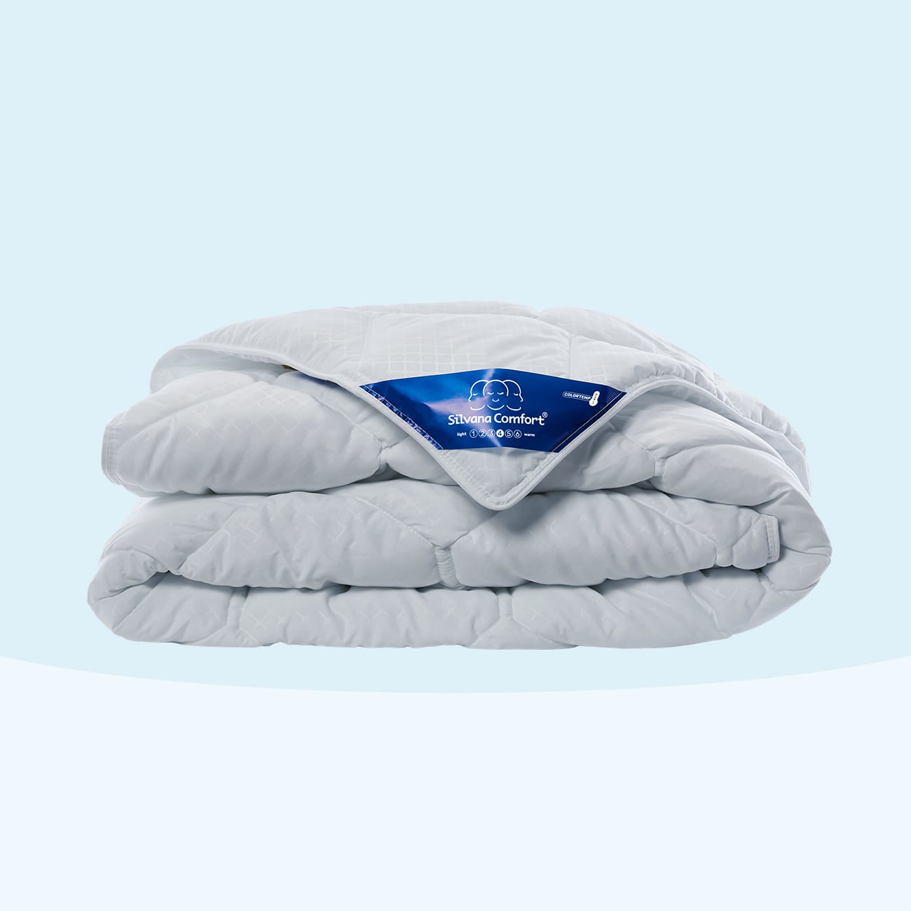 Silvana Colortemp dekbed blauw