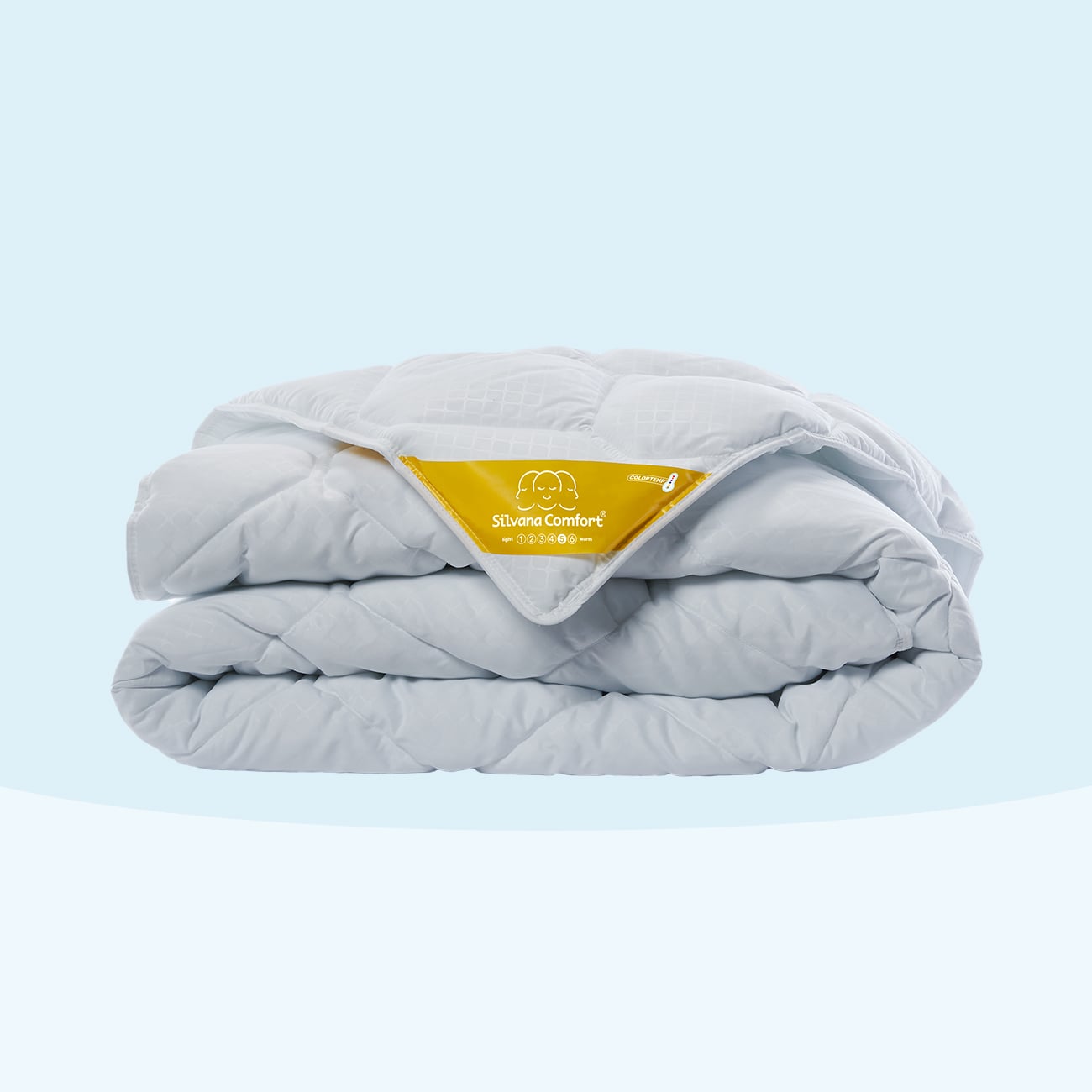 Silvana Colortemp dekbed geel