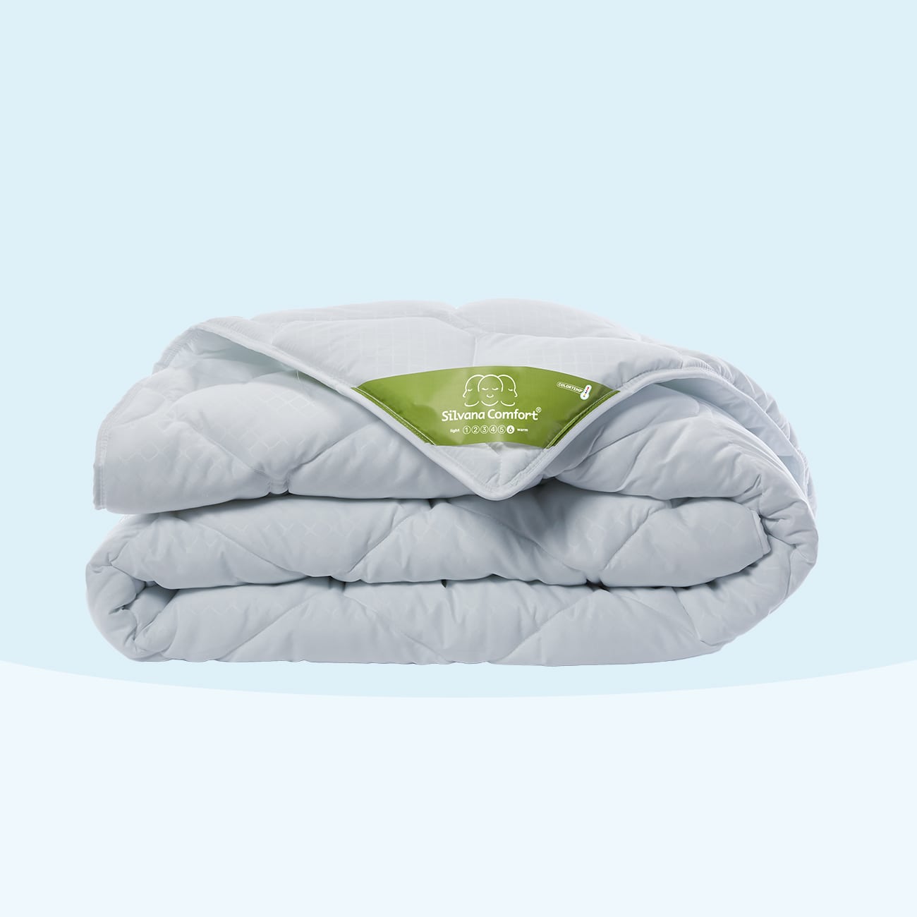 Silvana Colortemp dekbed groen