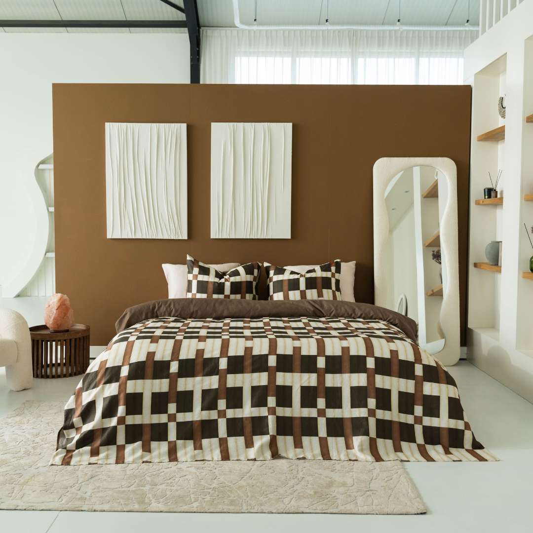 Kayori dekbedovertrek Abashi Katoensatijn – 100% katoen satijn – 220