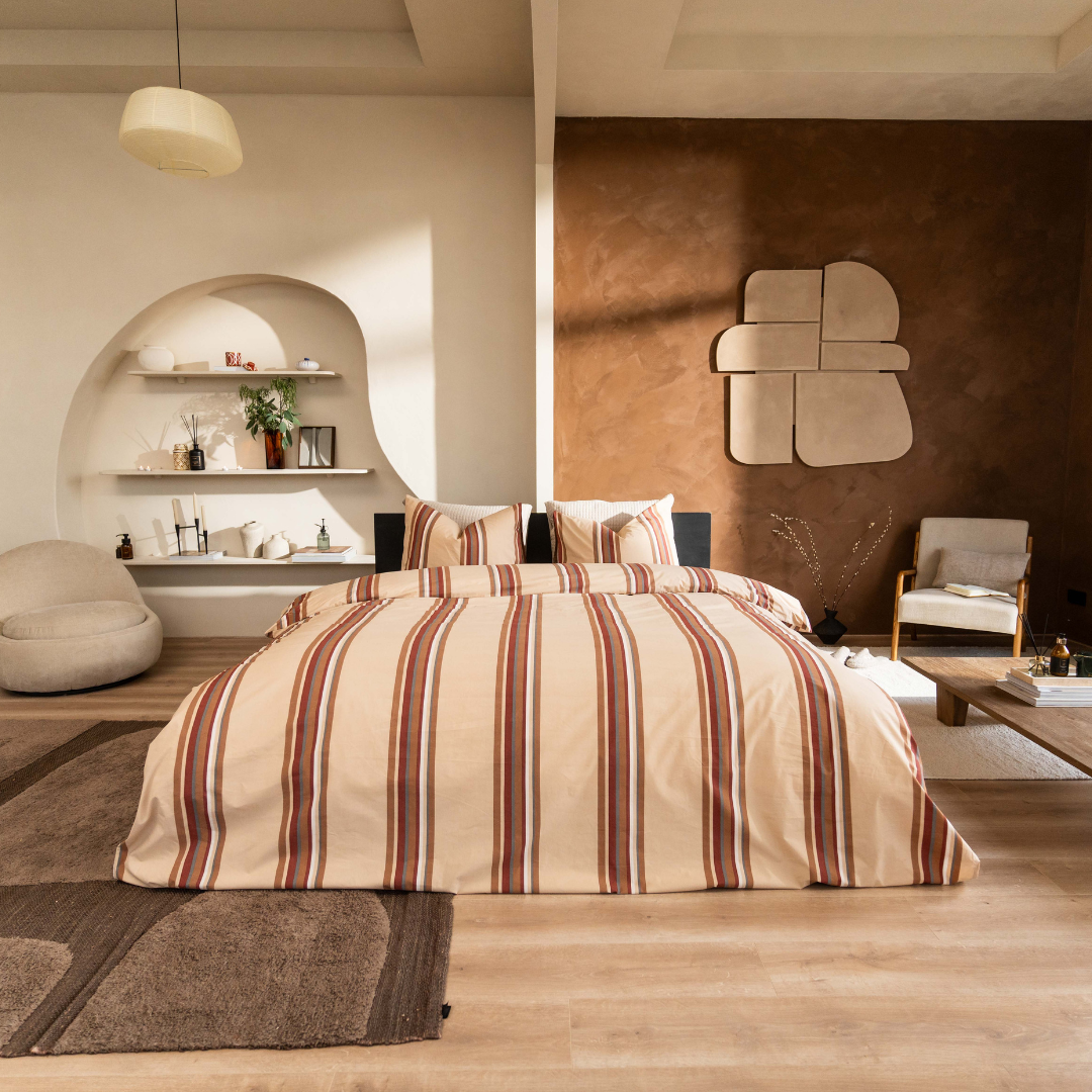 Kayori dekbedovertrek Agui Tencel – 100% tencel – zand