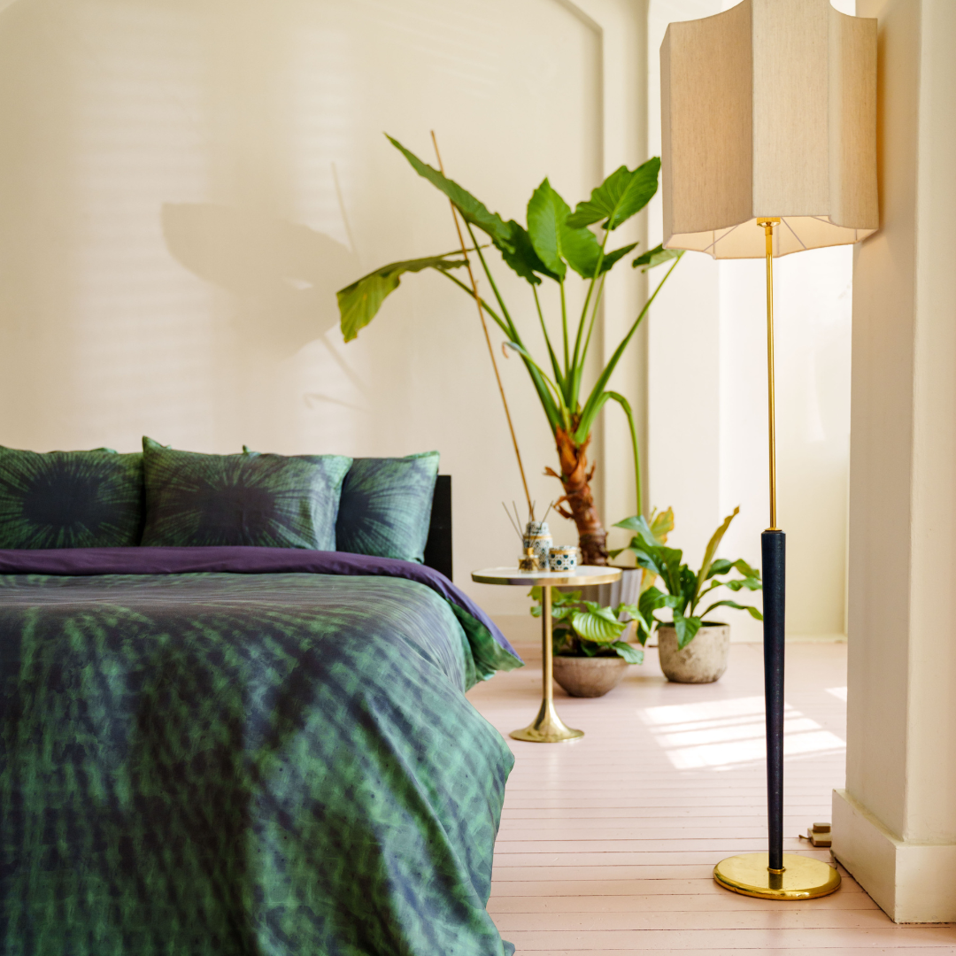 Kayori dekbedovertrek Kinjou Tencel – 100% tencel – groen