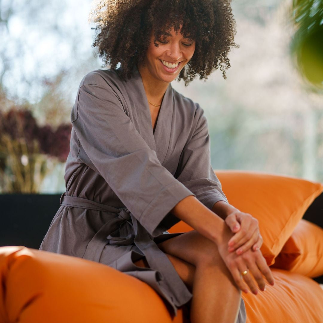 Kayori dekbedovertrek Kiyo Tencel© – 100% tencel – terra