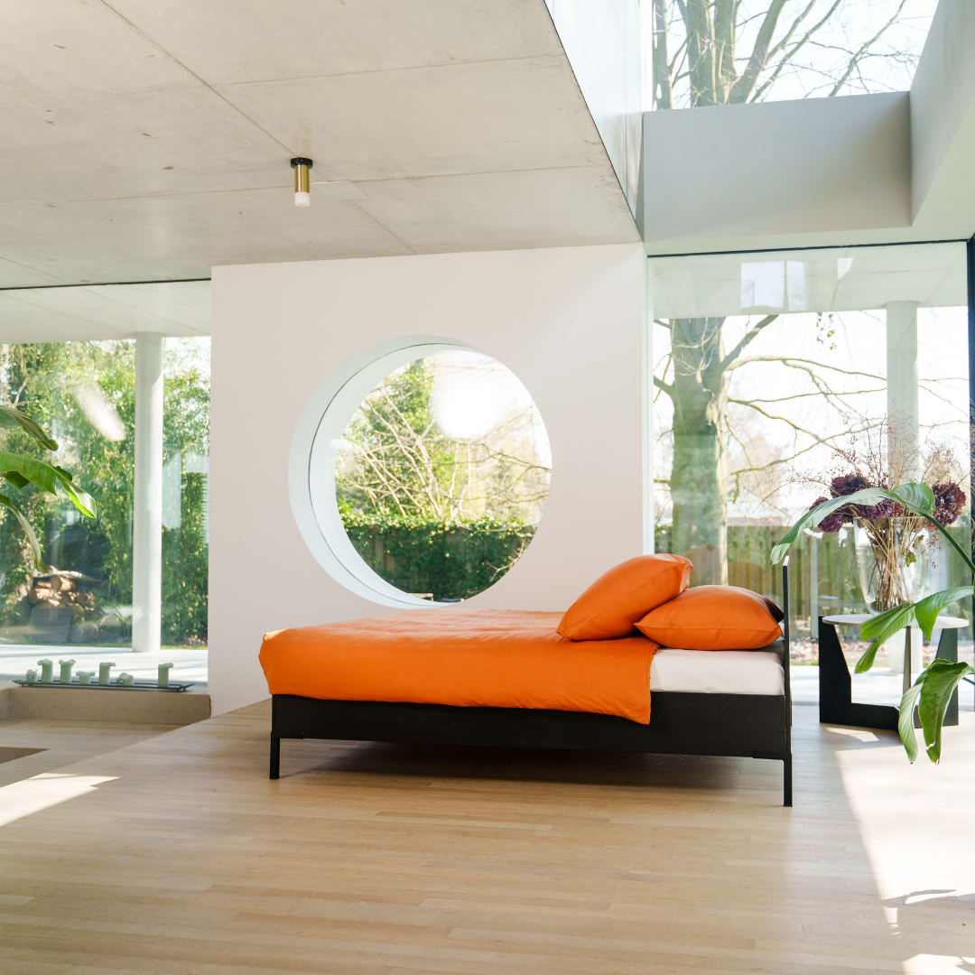 Kayori dekbedovertrek Kiyo Tencel© – 100% tencel – terra