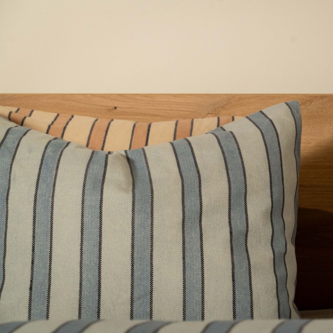 Kayori dekbedovertrek Mala Flanel – 100% katoen – blauw