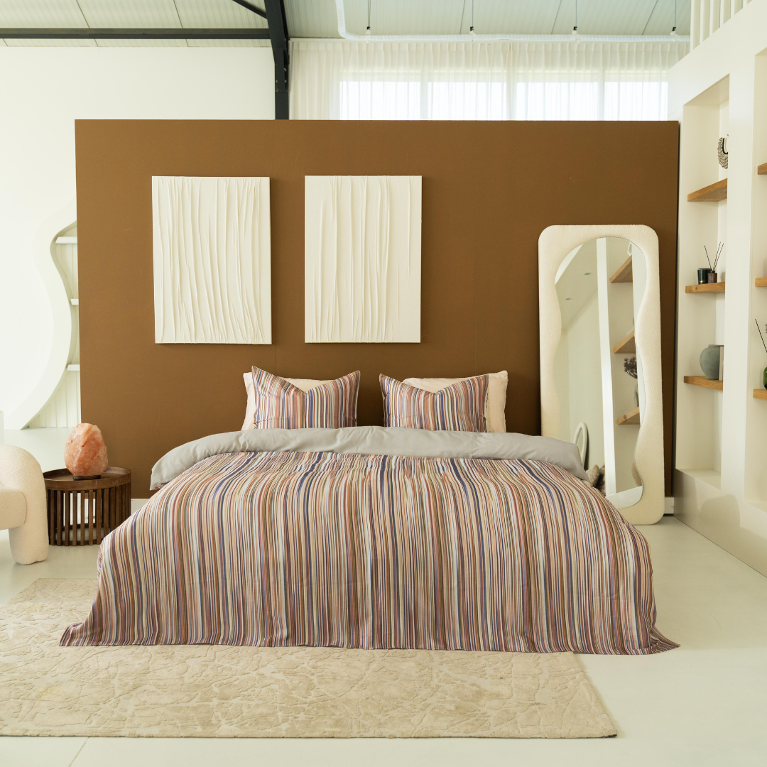 Kayori dekbedovertrek Rusu Katoensatijn – 100% katoen satijn – 220