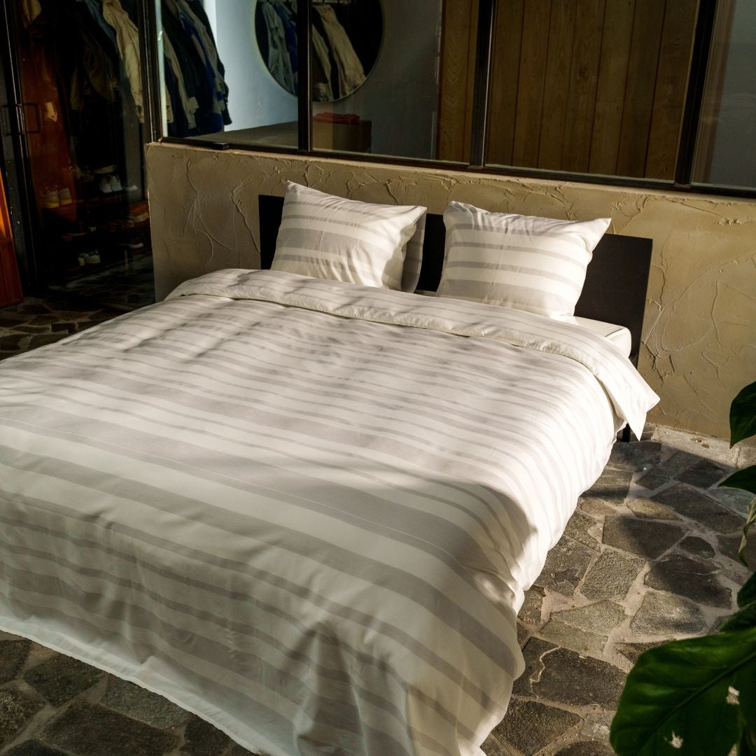 Kayori dekbedovertrek Sora Tencel© – 100% tencel – dove