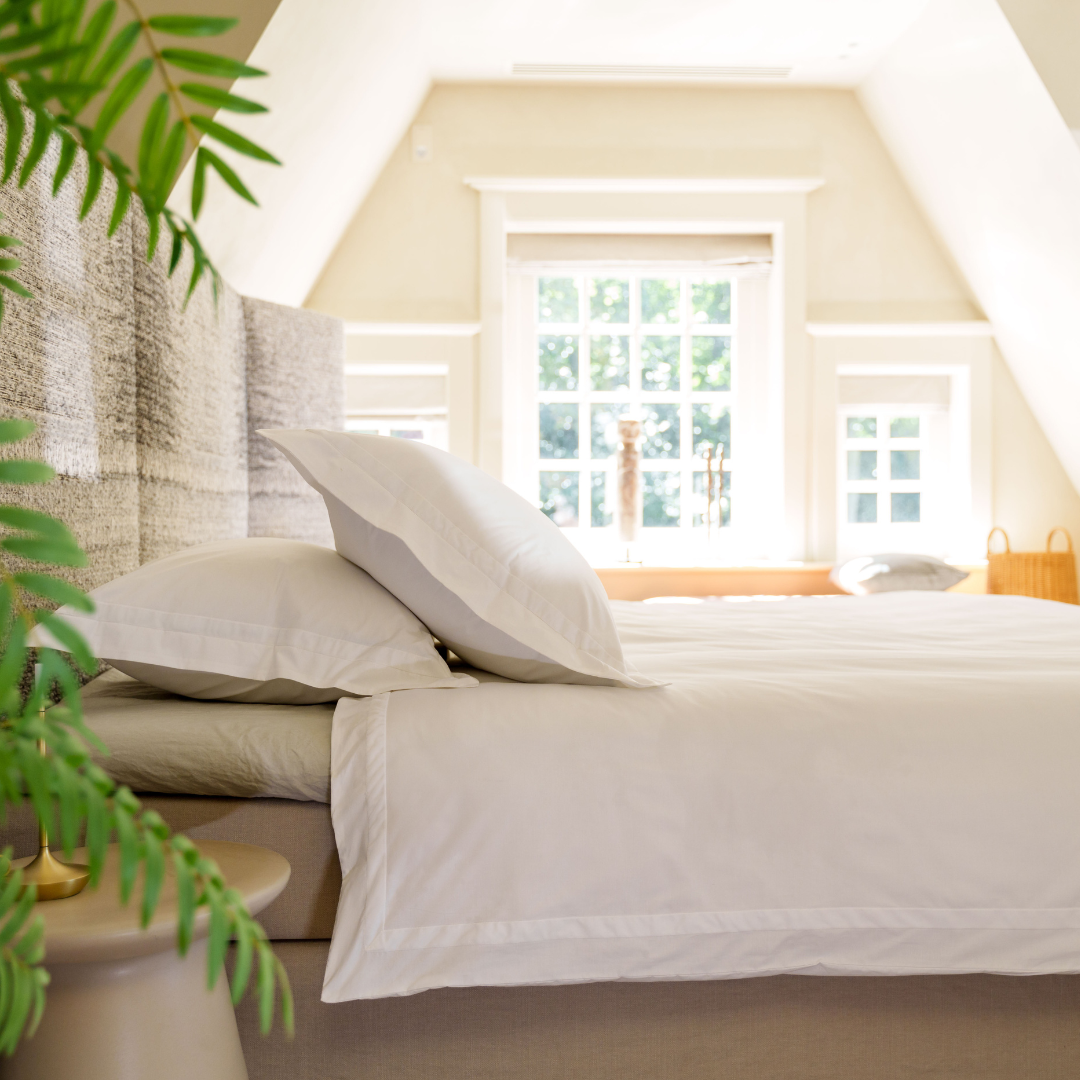 Kayori dekbedovertrek Yamato Katoenperkal – 100% katoen – wit