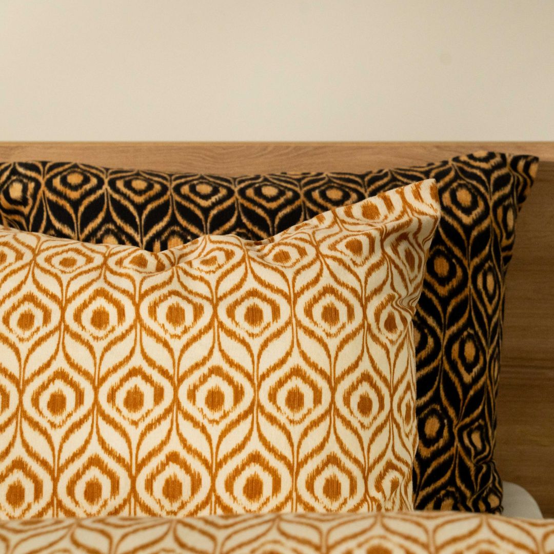 Kayori dekbedovertrek Yra Flanel – 100% katoen – goud