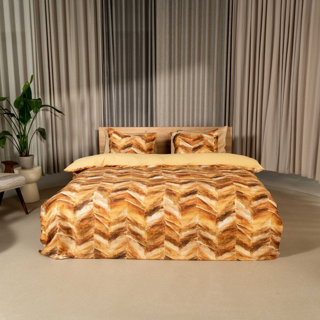 Kayori dekbedovertrek Yumi Katoensatijn – 100% katoen – 220