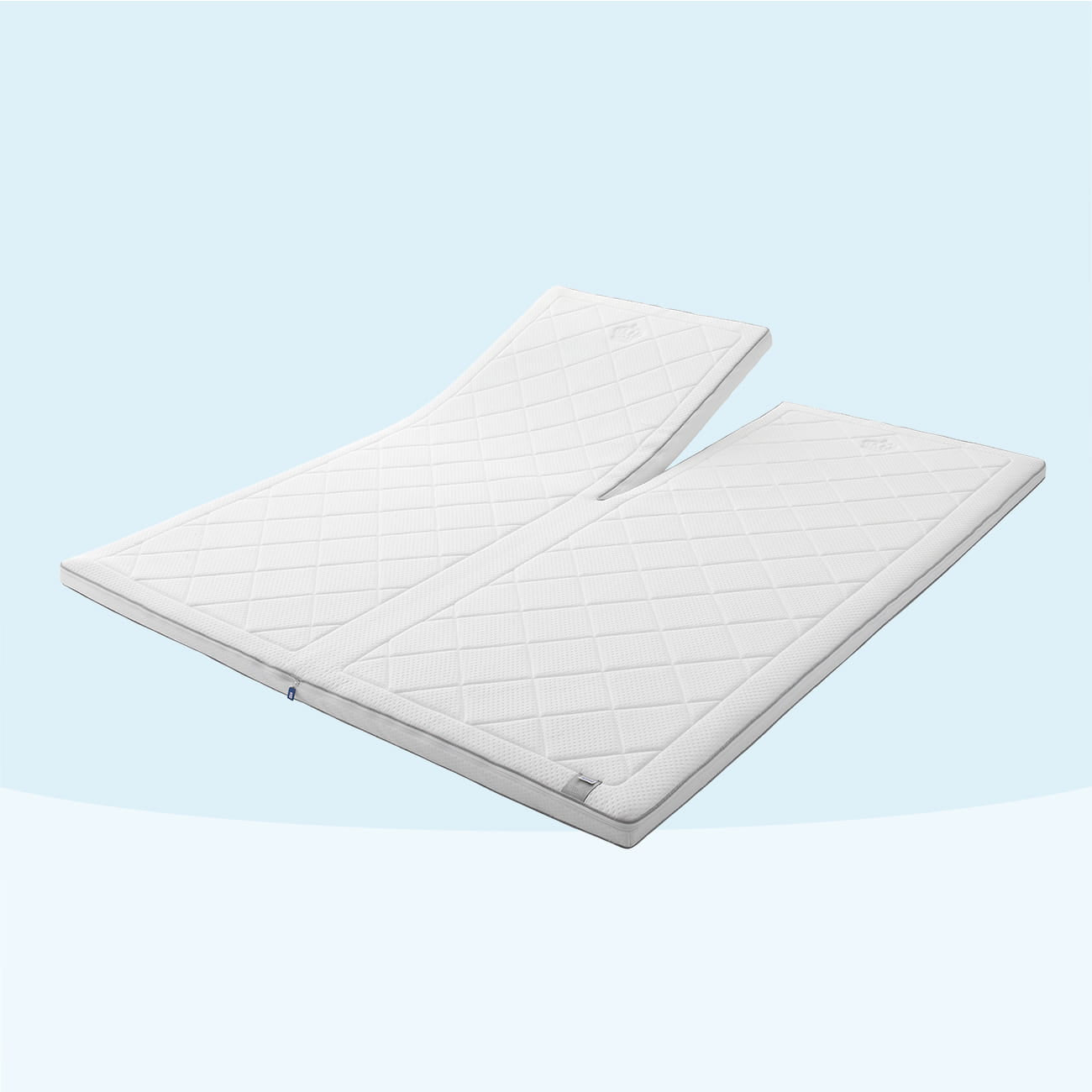 Auping Deluxe split topper - Bos Bedden