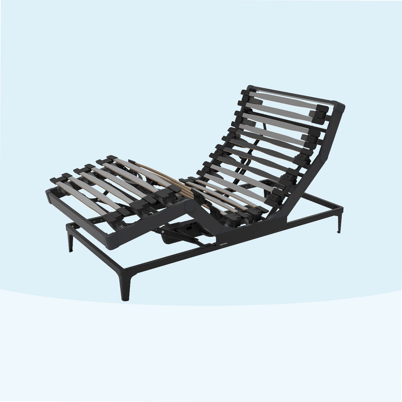 Ergosleep P4 Synchro 2 lattenbodem - Bos Bedden