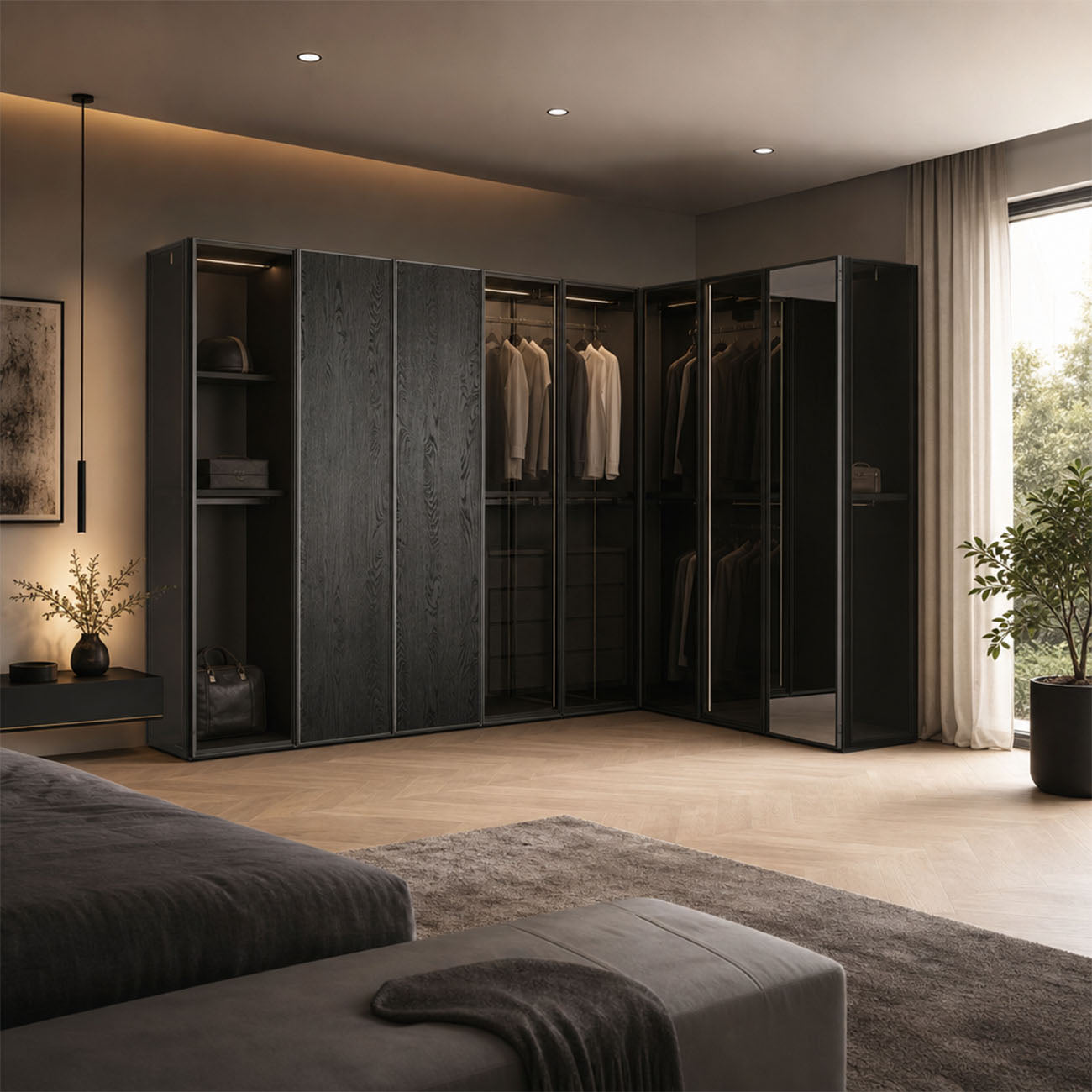 Novamobili Garderobe Perry Draaideurkast