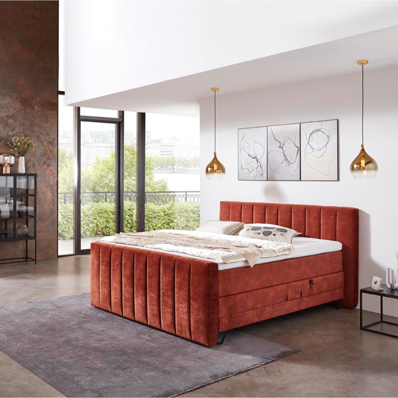 Phillow Saga boxspring - Bos Bedden