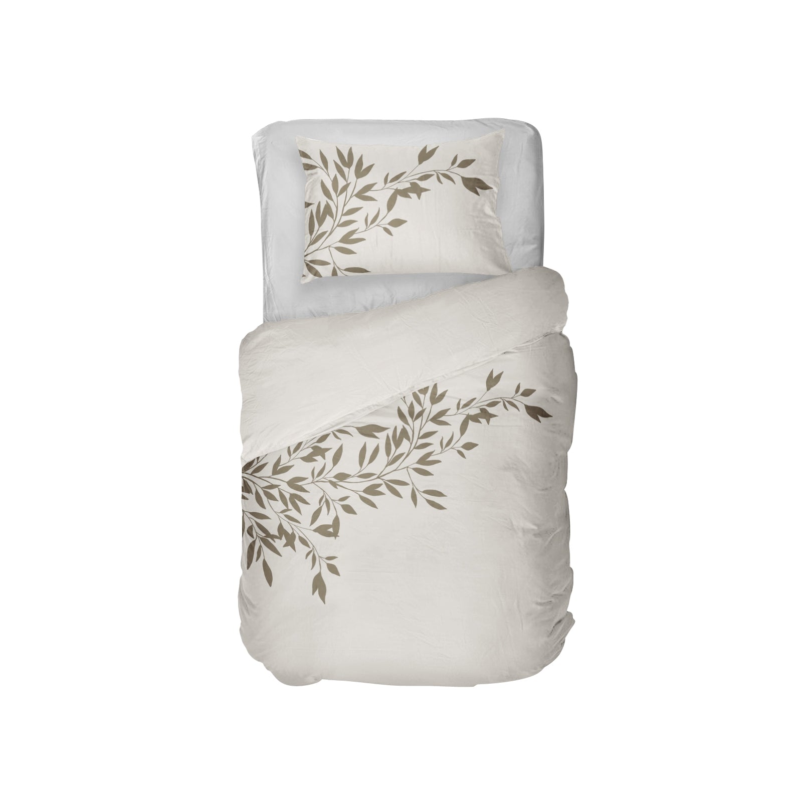 Kayori dekbedovertrek Habo Katoen – 100% katoen – zand