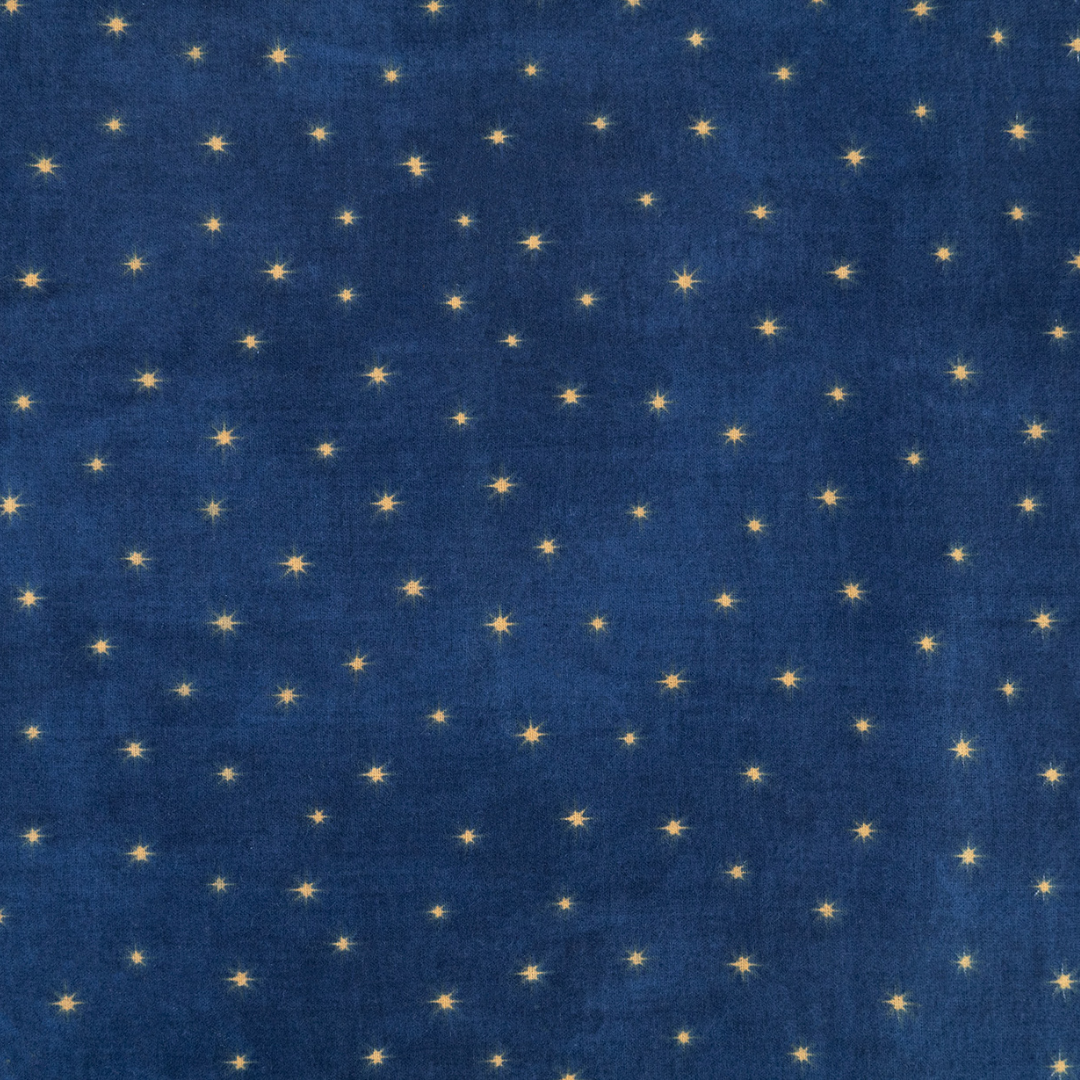 Kayori dekbedovertrek Hoshi – flanel – navy