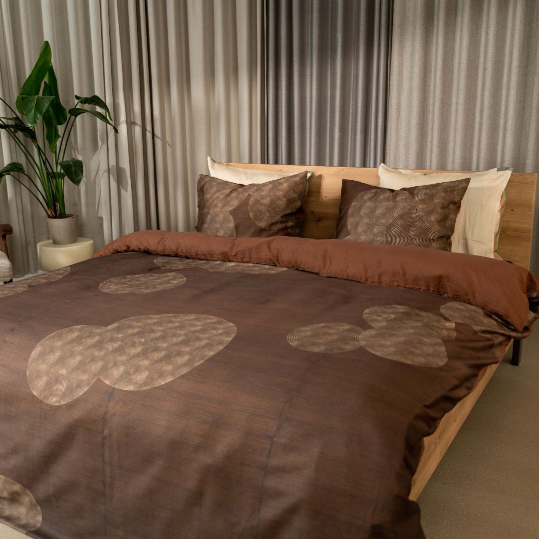 Kayori dekbedovertrek Jiro Katoensatijn – 100% katoen – 220