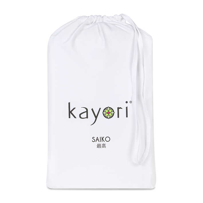 Kayori topper molton Saiko – 100% katoen – wit