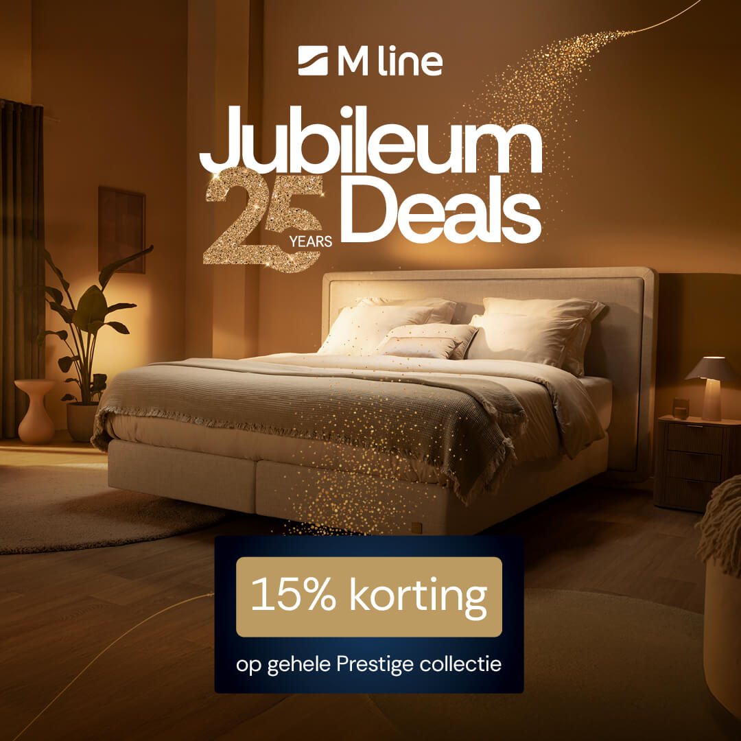 M line Jubileum Deals – 15% korting op Prestige collectie