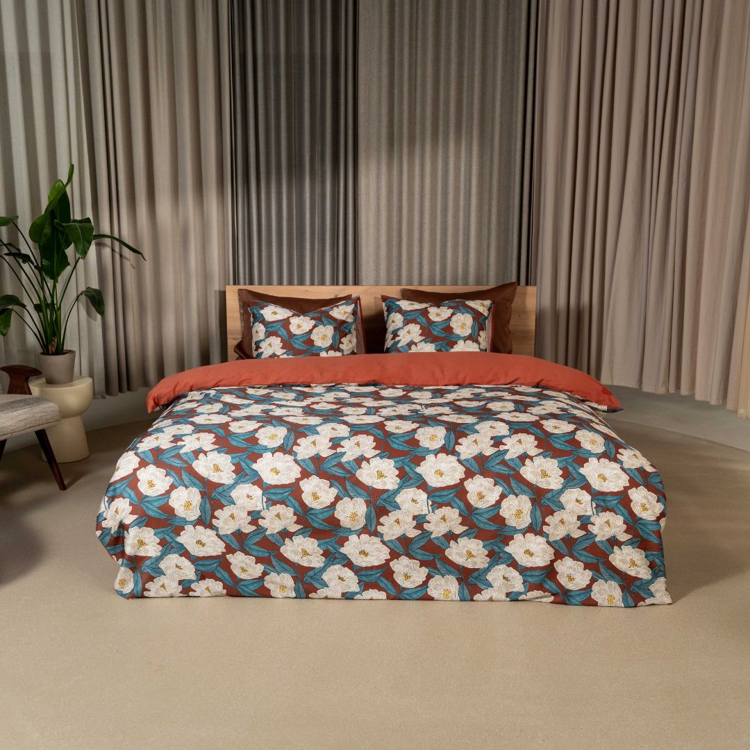 Kayori dekbedovertrek Makoto Katoensatijn – 100% katoen – 220