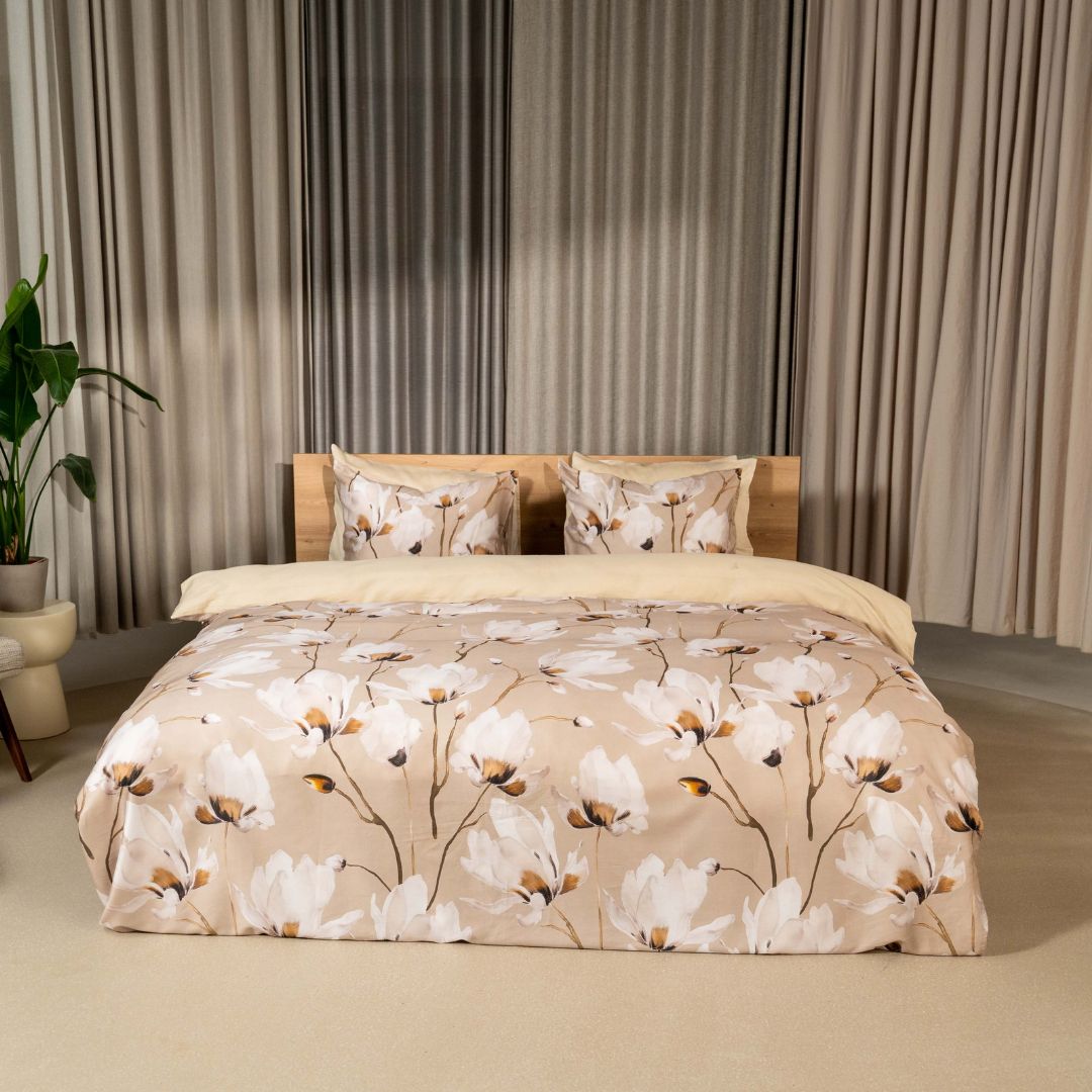 Kayori dekbedovertrek Mano Katoensatijn – 100% katoen – 220