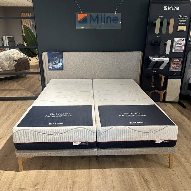 M line Element Bed Mind Exclusief Matras - 180x210cm (Nijverdal)