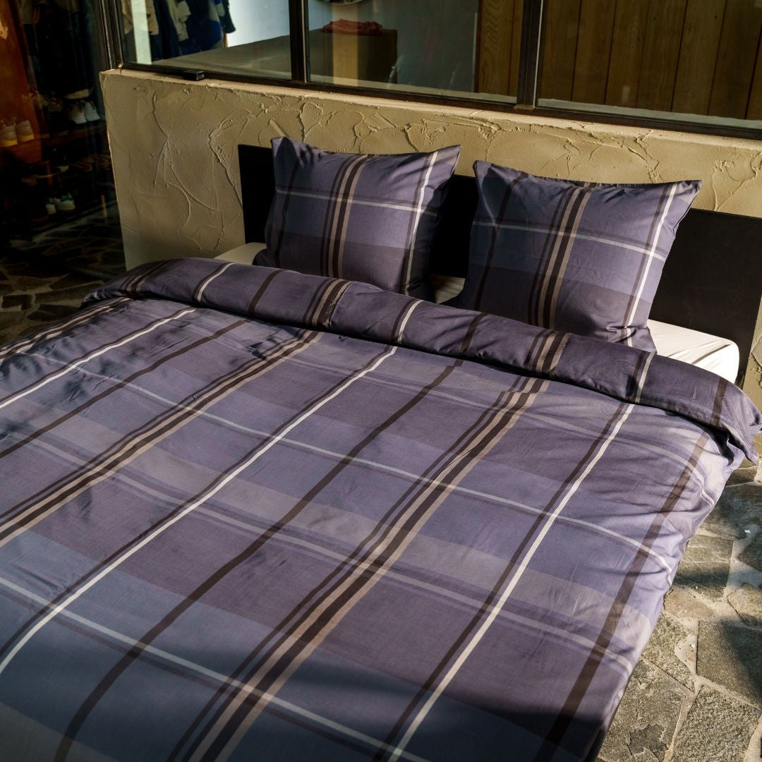 Kayori dekbedovertrek Mondo Tencel© – 100% tencel – antraciet