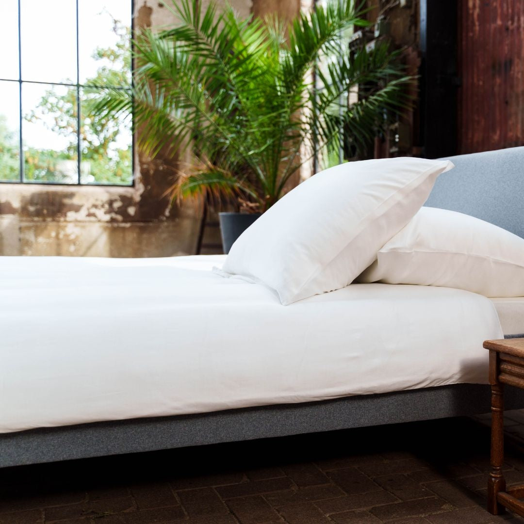 Kayori dekbedovertrek Nikaya Tencel – 100% tencel – offwhite