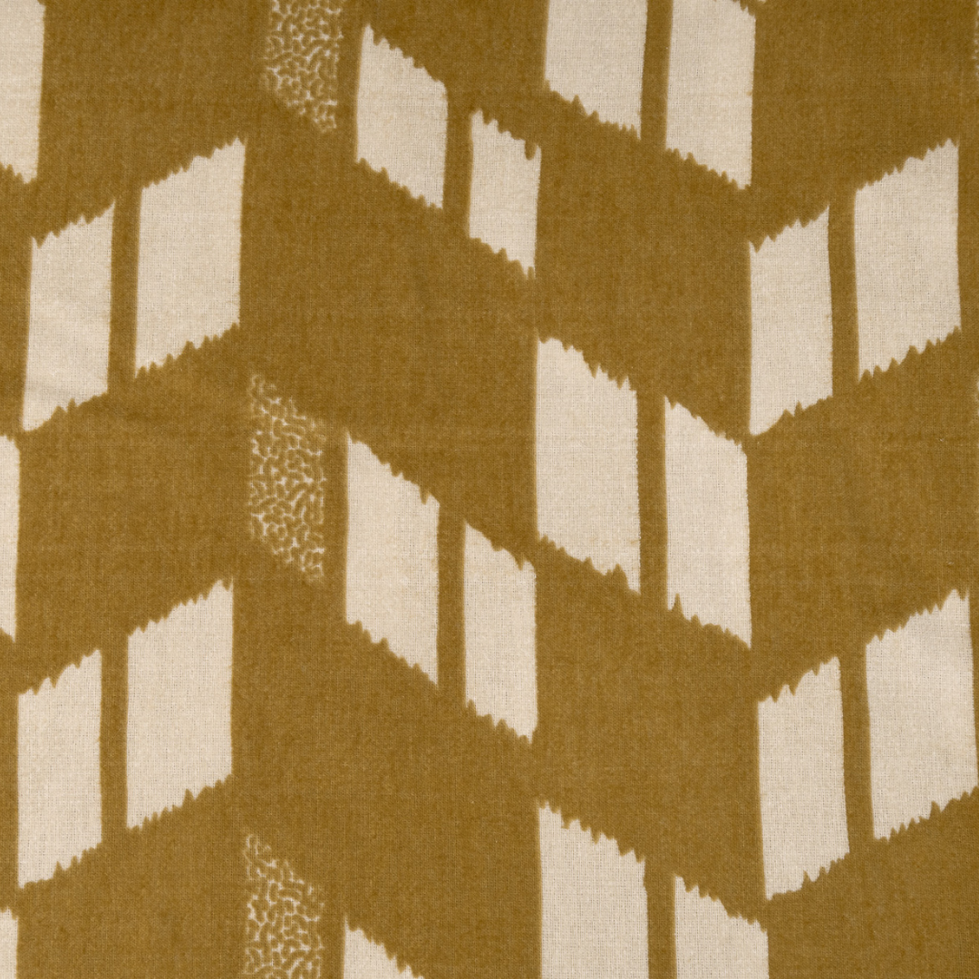 Kayori dekbedovertrek Rina – flanel – goud
