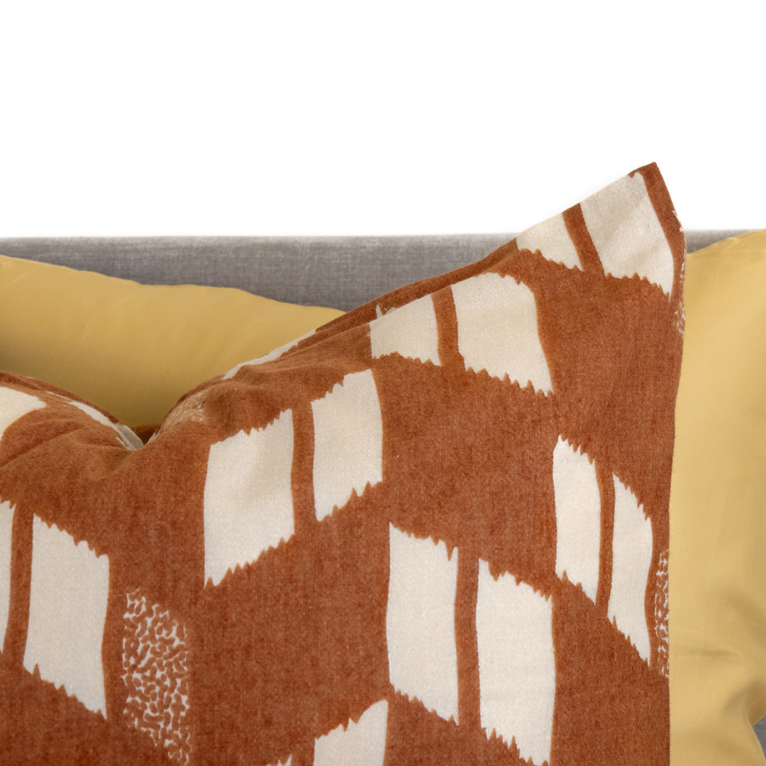 Kayori dekbedovertrek Rina – flanel – terra