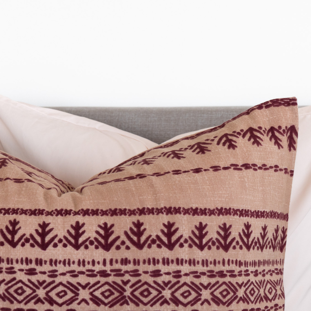 Kayori dekbedovertrek Sia – flanel – oudroze