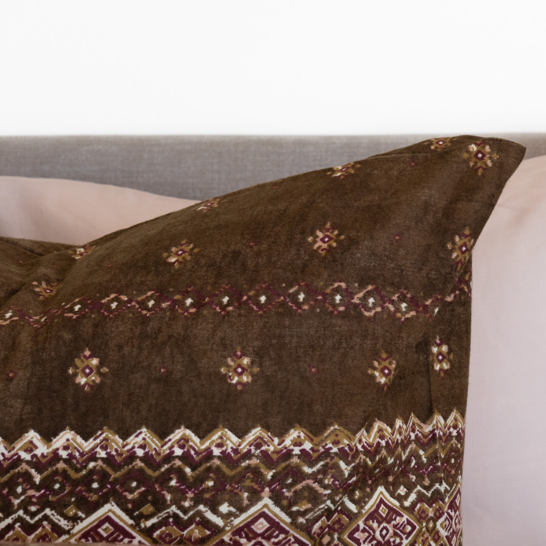 Kayori dekbedovertrek Sola – flanel – bruin
