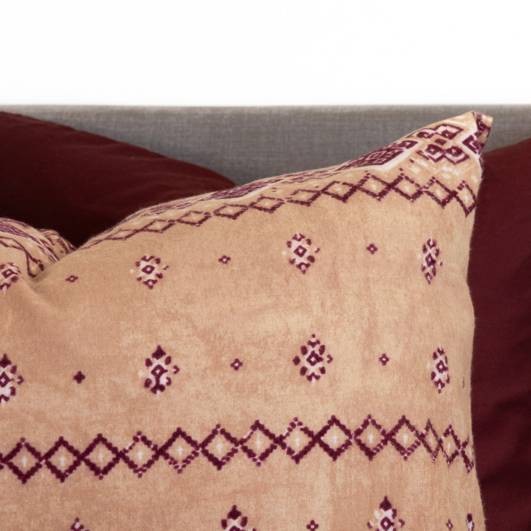Kayori dekbedovertrek Sola – flanel – oudroze