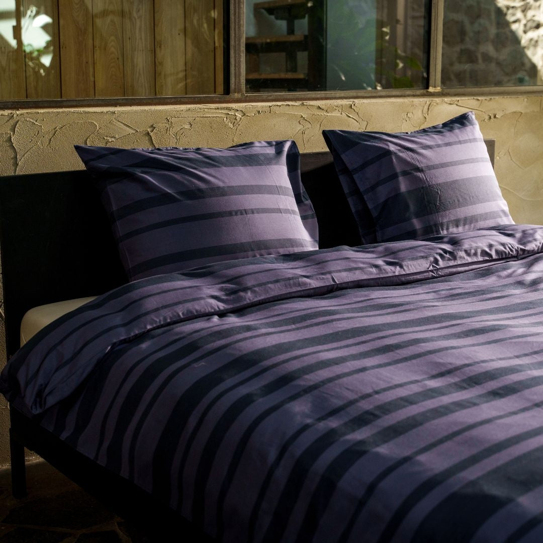 Kayori dekbedovertrek Sora Tencel© – 100% tencel – antraciet