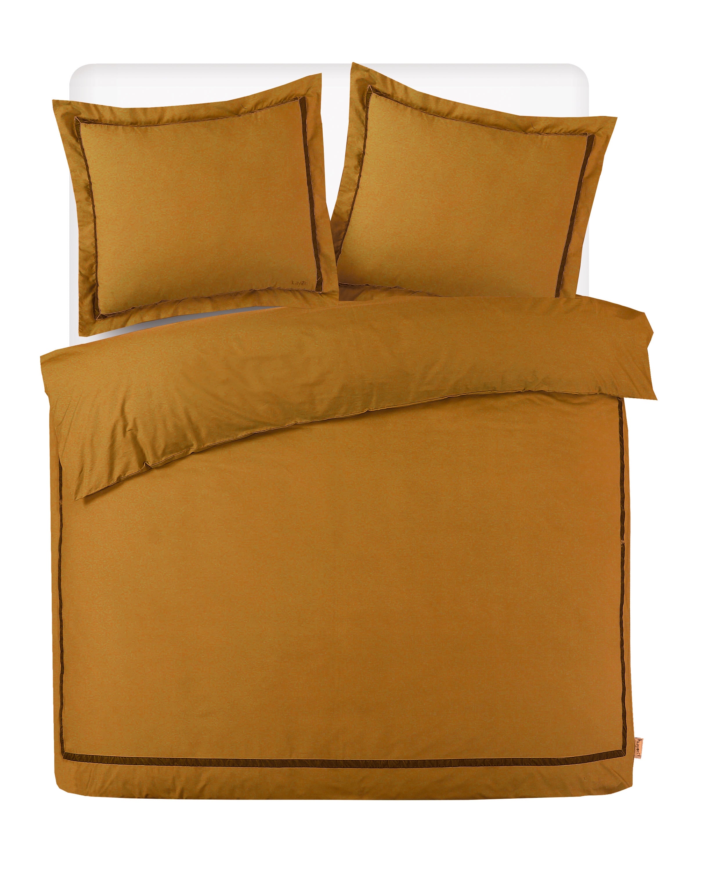 Kayori dekbedovertrek Yamato Katoenperkal – 100% katoen – goud